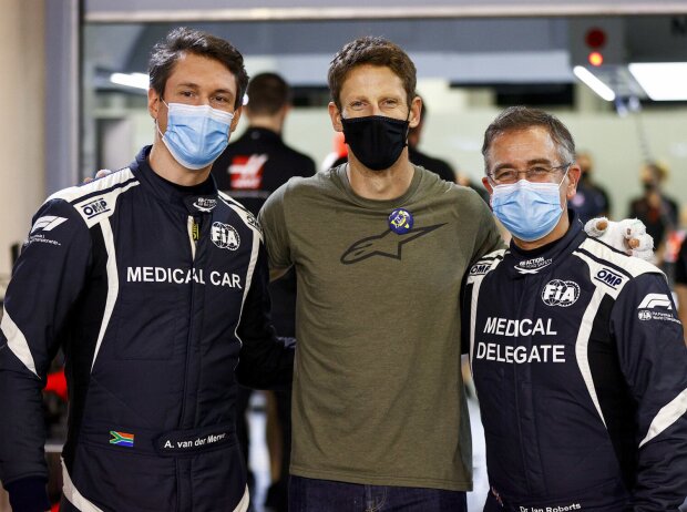Titel-Bild zur News: Romain Grosjean, Alan van der Merwe