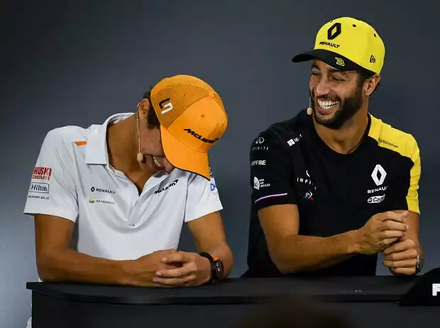 Lando Norris, Daniel Ricciardo Titel-Bild zur News: Lando Norris, Daniel Ricciardo
