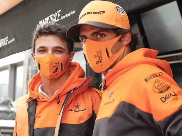 Lando Norris, Carlos Sainz Titel-Bild zur News: Lando Norris, Carlos Sainz