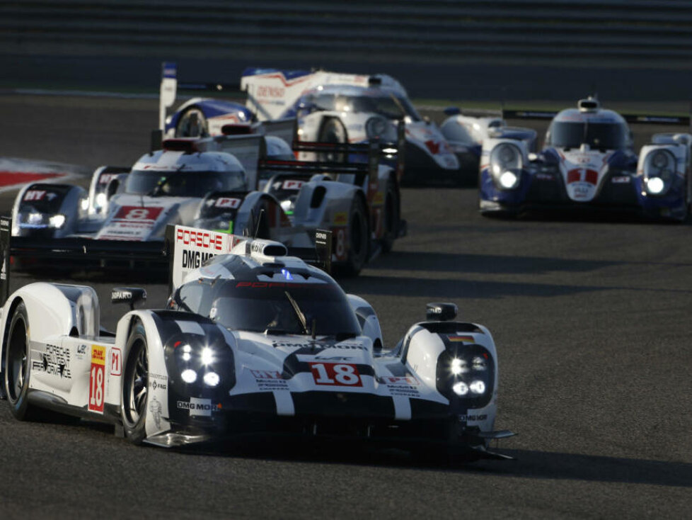 LMP1-Autos von Porsche, Audi, Toyota