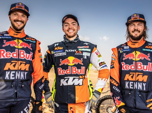 Sam Sunderland, Matthias Walkner, Toby Price Sam Sunderland, Matthias Walkner, Toby Price