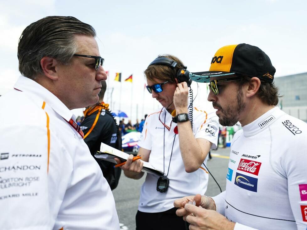 Zak Brown, Fernando Alonso