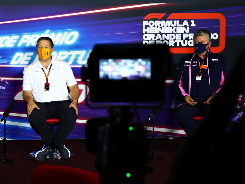 Franz Tost, Zak Brown, Otmar Szafnauer