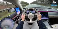 Bild zum Inhalt: Mercedes S-Klasse (2021): S500 bleibt bei Topspeed beeindruckend ruhig