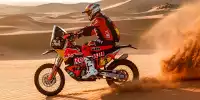 Bild zum Inhalt: Video-Highlights der Rallye Dakar 2021: Die besten Szenen der Motorräder