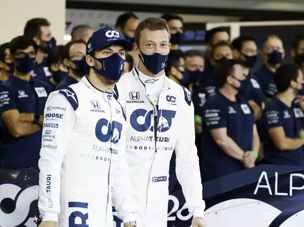 Pierre Gasly, Daniil Kwjat Titel-Bild zur News: Pierre Gasly, Daniil Kwjat