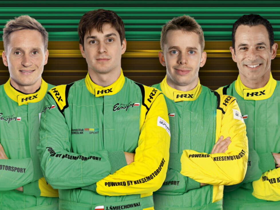 Renger van der Zande, Jakub Smiechowski, Alex Brundle, Helio Castroneves