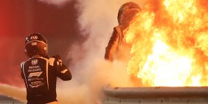Fahrerkleidung in der Formel 1: So überlebte Grosjean den Bahrain-Crash