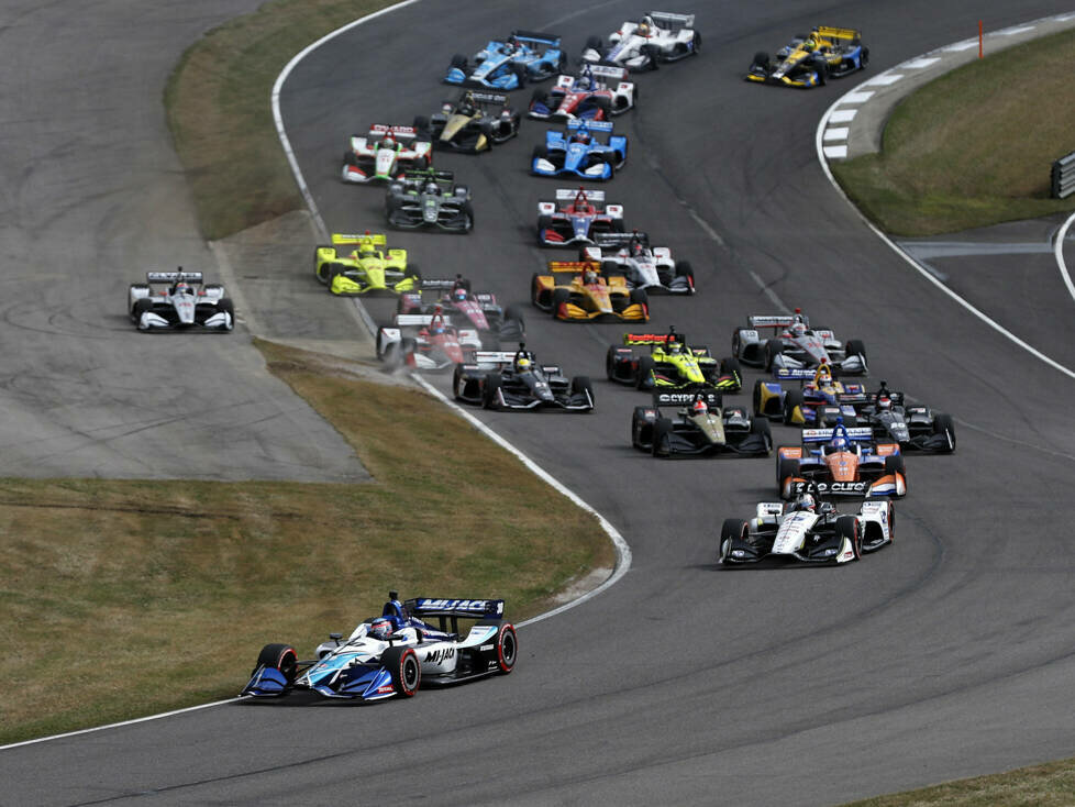 Start zum IndyCar-Rennen 2019 im Barber Motorsports Park