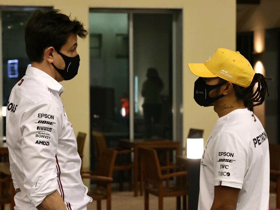 Toto Wolff, Lewis Hamilton