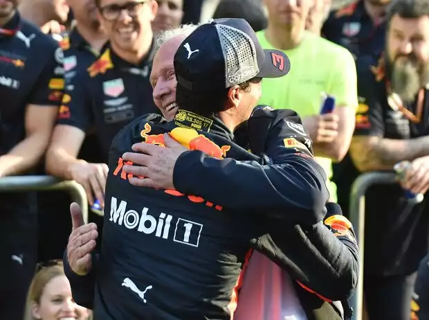 Titel-Bild zur News: Daniel Ricciardo, Helmut Marko