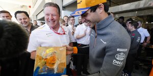 Zak Brown: Carlos Sainz hat unsere Erwartungen übertroffen
