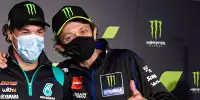 Bild zum Inhalt: "Hätten das beide nicht geglaubt": Rossi über Morbidelli als Teamkollege