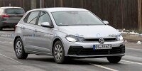 Bild zum Inhalt: VW Polo Facelift (2021) zeigt sich auf Erlkönigfotos