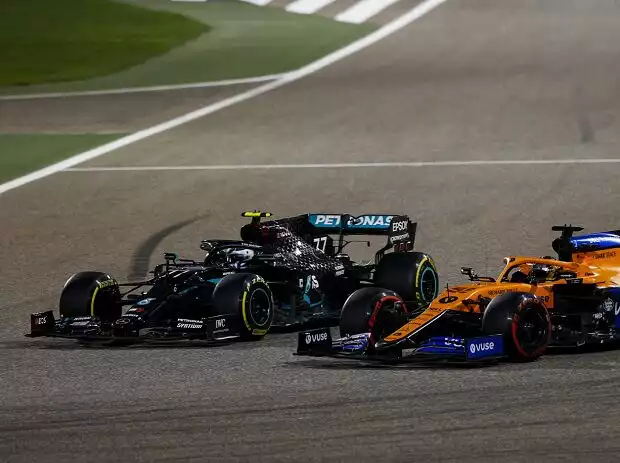 Titel-Bild zur News: Valtteri Bottas, Carlos Sainz