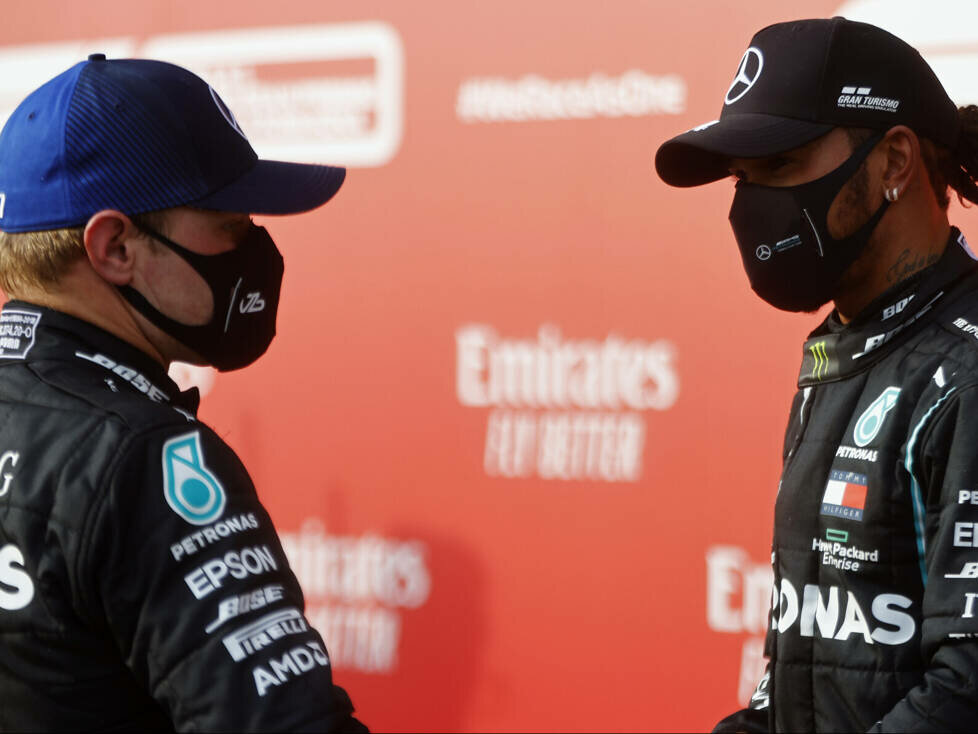 Valtteri Bottas, Lewis Hamilton