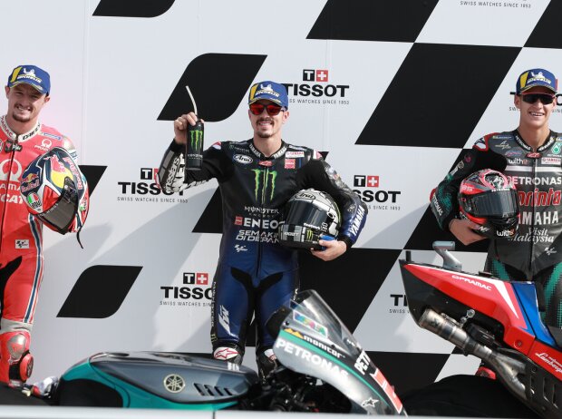 Jack Miller, Maverick Vinales, Fabio Quartararo Jack Miller, Maverick Vinales, Fabio Quartararo