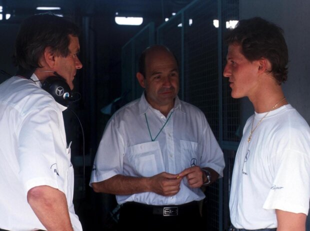 Michael Schumacher, Peter Sauber Michael Schumacher, Peter Sauber