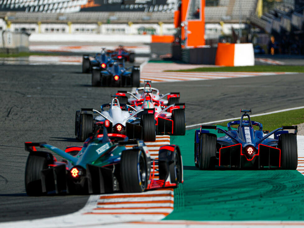 Formel-E-Test 2021 in Valencia