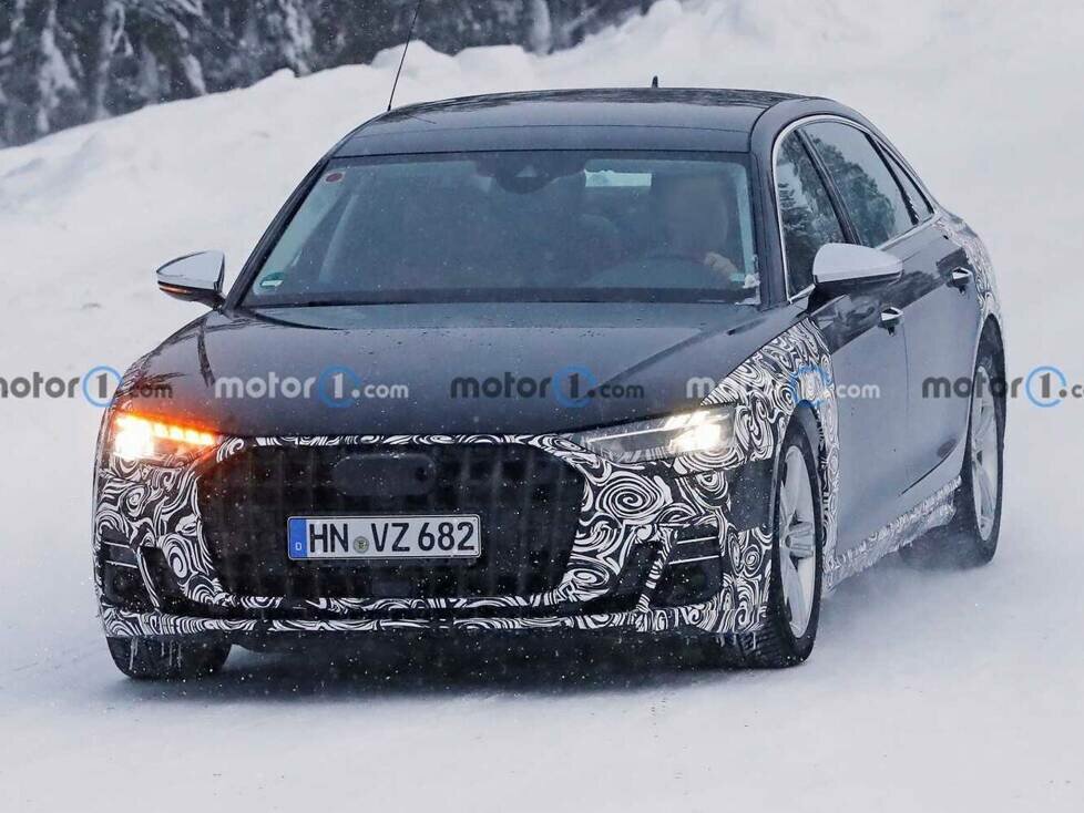 2022 Audi A8 L Horch (nicht bestätigte) Erlkönigbilder