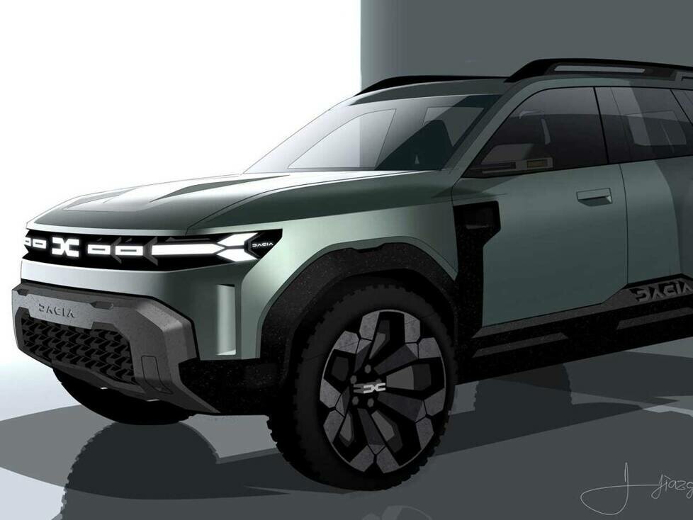 Dacia Bigster Rendering