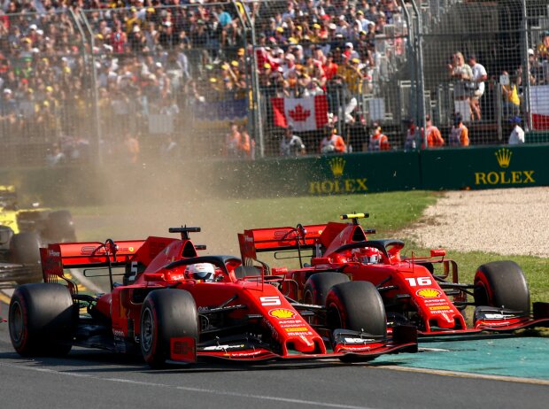 Sebastian Vettel, Charles Leclerc