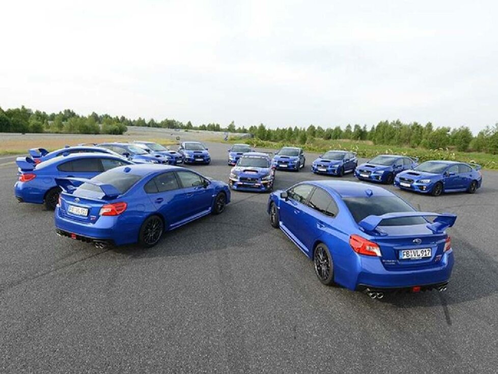 20 Jahre Subaru WRX STI und Impreza WRX STI