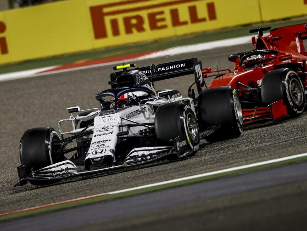 Pierre Gasly, Sebastian Vettel