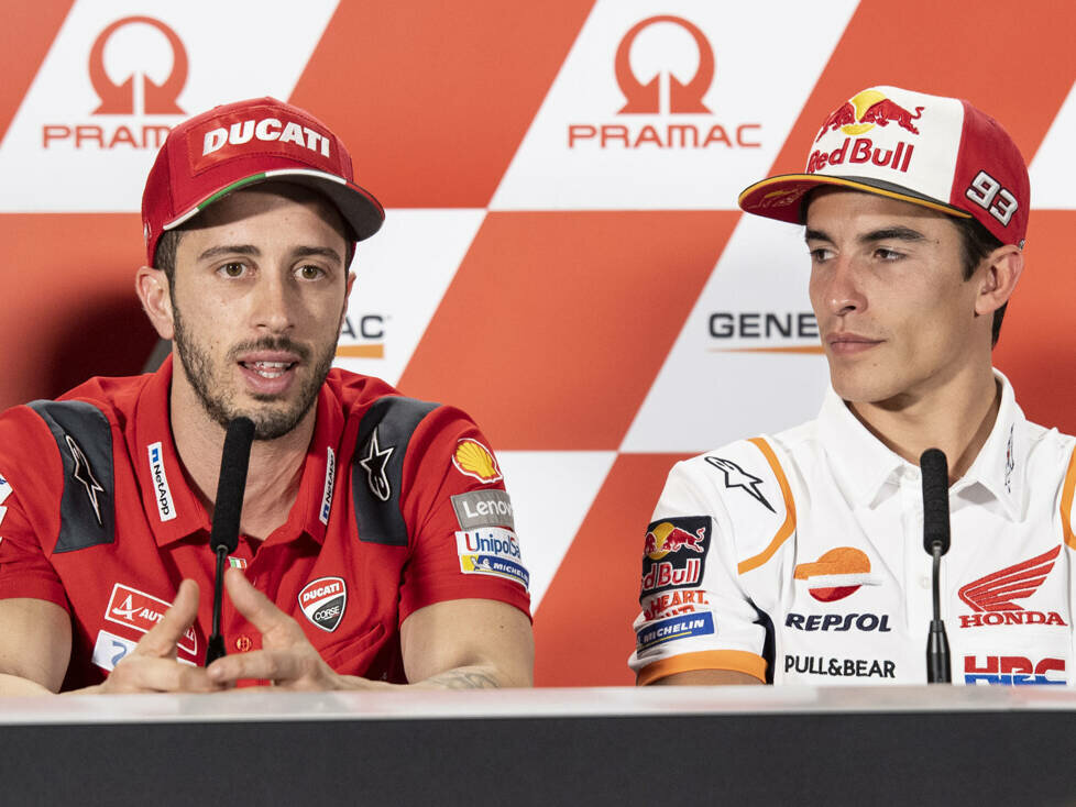 Andrea Dovizioso, Marc Marquez