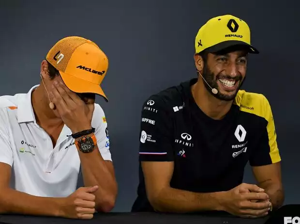 Titel-Bild zur News: Lando Norris, Daniel Ricciardo