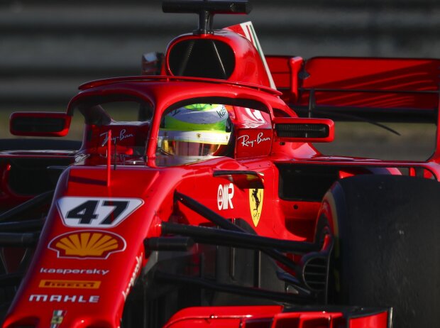 Titel-Bild zur News: Mick Schumacher, Ferrari SF71H