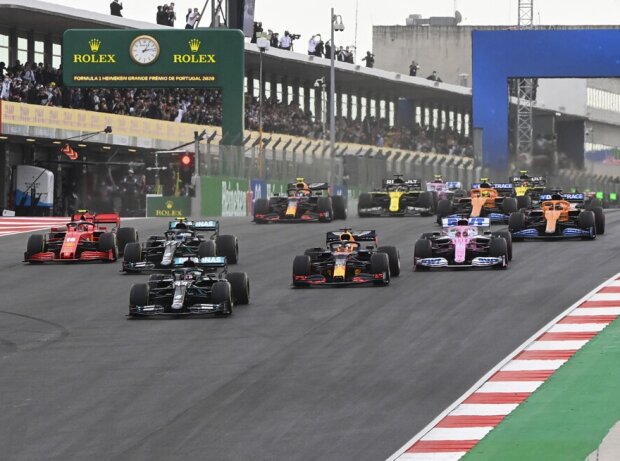 F1-Start in Portimao 2020 F1-Start in Portimao 2020