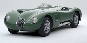 Jaguar C-Type Continuation Car: Renn-Legende als Nachbildung