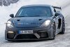 Porsche 718 Cayman GT4 RS (2021) bei Wintertests erwischt