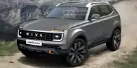 Bild zum Inhalt: Lada Niva (2024): Renderings zeigen die mögliche Serienversion