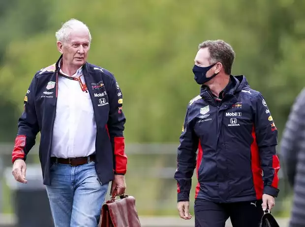 Helmut Marko, Christian Horner Titel-Bild zur News: Helmut Marko, Christian Horner