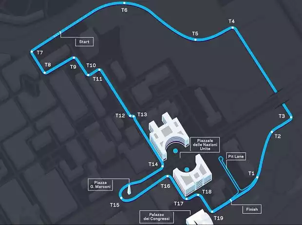 Titel-Bild zur News: Formel E in Rom