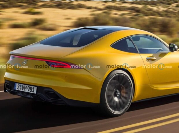 Mercedes-AMG GT Rendering Mercedes-AMG GT Rendering