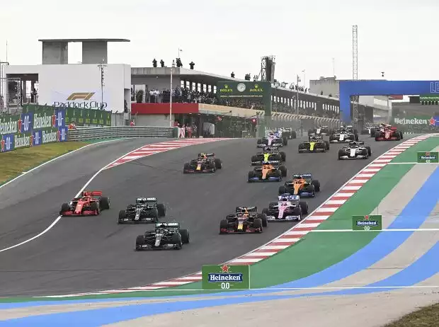 Lewis Hamilton, Valtteri Bottas, Max Verstappen, Charles Leclerc, Sergio Perez Titel-Bild zur News: Lewis Hamilton, Valtteri Bottas, Max Verstappen, Charles Leclerc, Sergio Perez