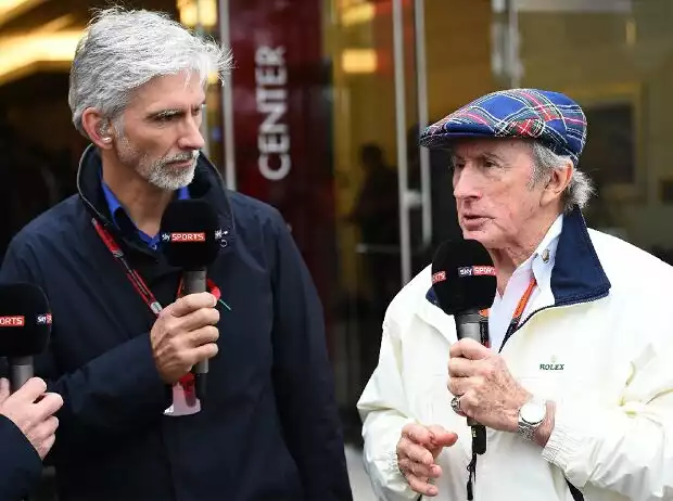 Damon Hill, Jackie Stewart Titel-Bild zur News: Damon Hill, Jackie Stewart