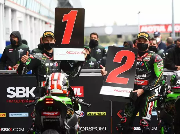 Jonathan Rea, Alex Lowes Titel-Bild zur News: Jonathan Rea, Alex Lowes