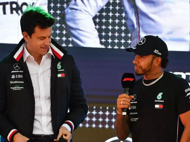 Toto Wolff, Lewis Hamilton Titel-Bild zur News: Toto Wolff, Lewis Hamilton