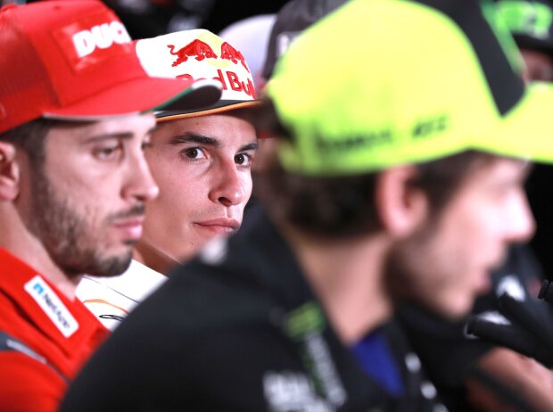 Marc Marquez; Andrea Dovizioso; Valentino Rossi Marc Marquez; Andrea Dovizioso; Valentino Rossi