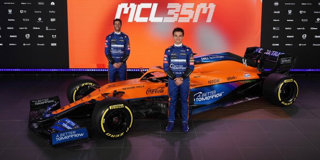 F1 Prasentationen 2021 Mclaren Gibt Startschuss Mit Dem Mcl35m