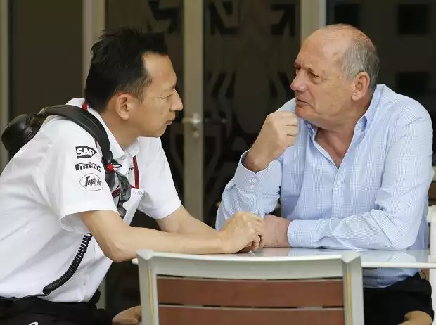 Yusuke Hasegawa, Ron Dennis Titel-Bild zur News: Yusuke Hasegawa, Ron Dennis