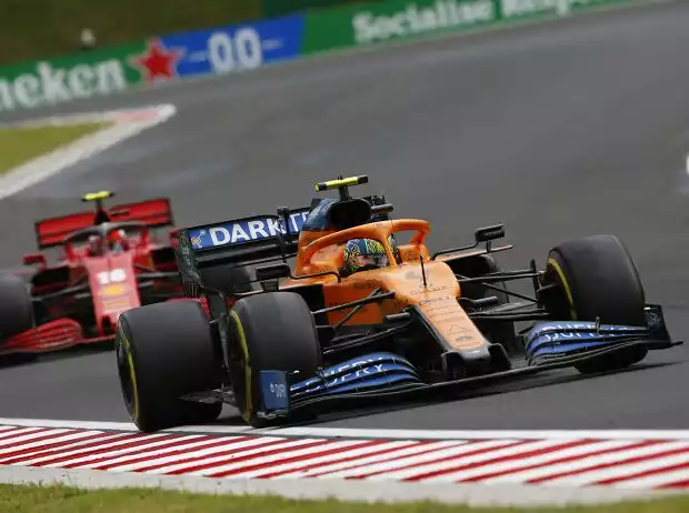 Titel-Bild zur News: Lando Norris, Charles Leclerc