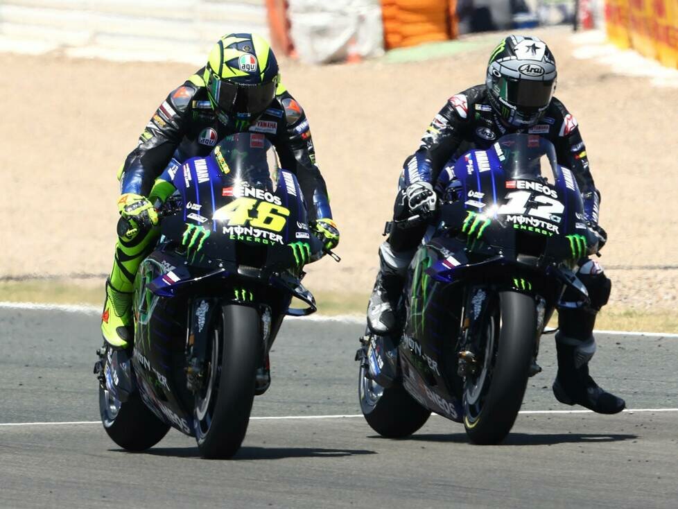 Maverick Vinales, Valentino Rossi