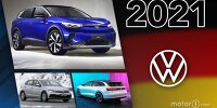 Bild zum Inhalt: Volkswagen: Die Neuheiten 2021 im Überblick