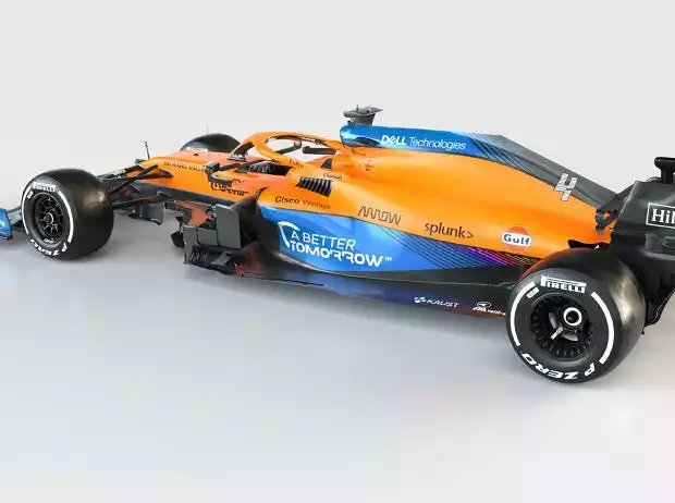 McLaren MCL35M Titel-Bild zur News: McLaren MCL35M