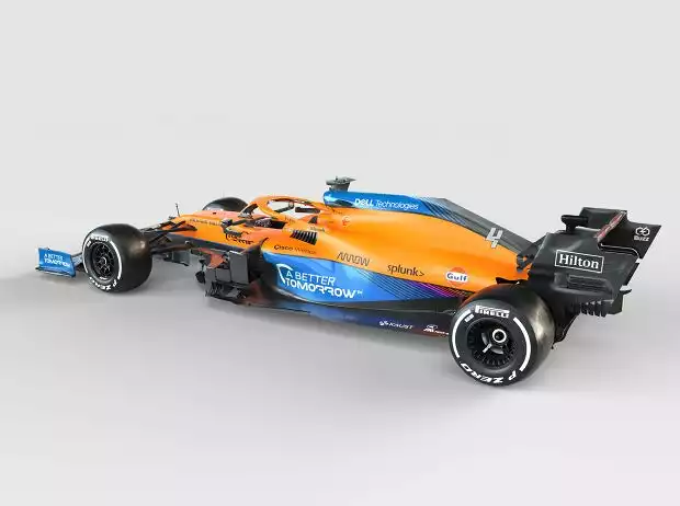 McLaren MCL35M Titel-Bild zur News: McLaren MCL35M